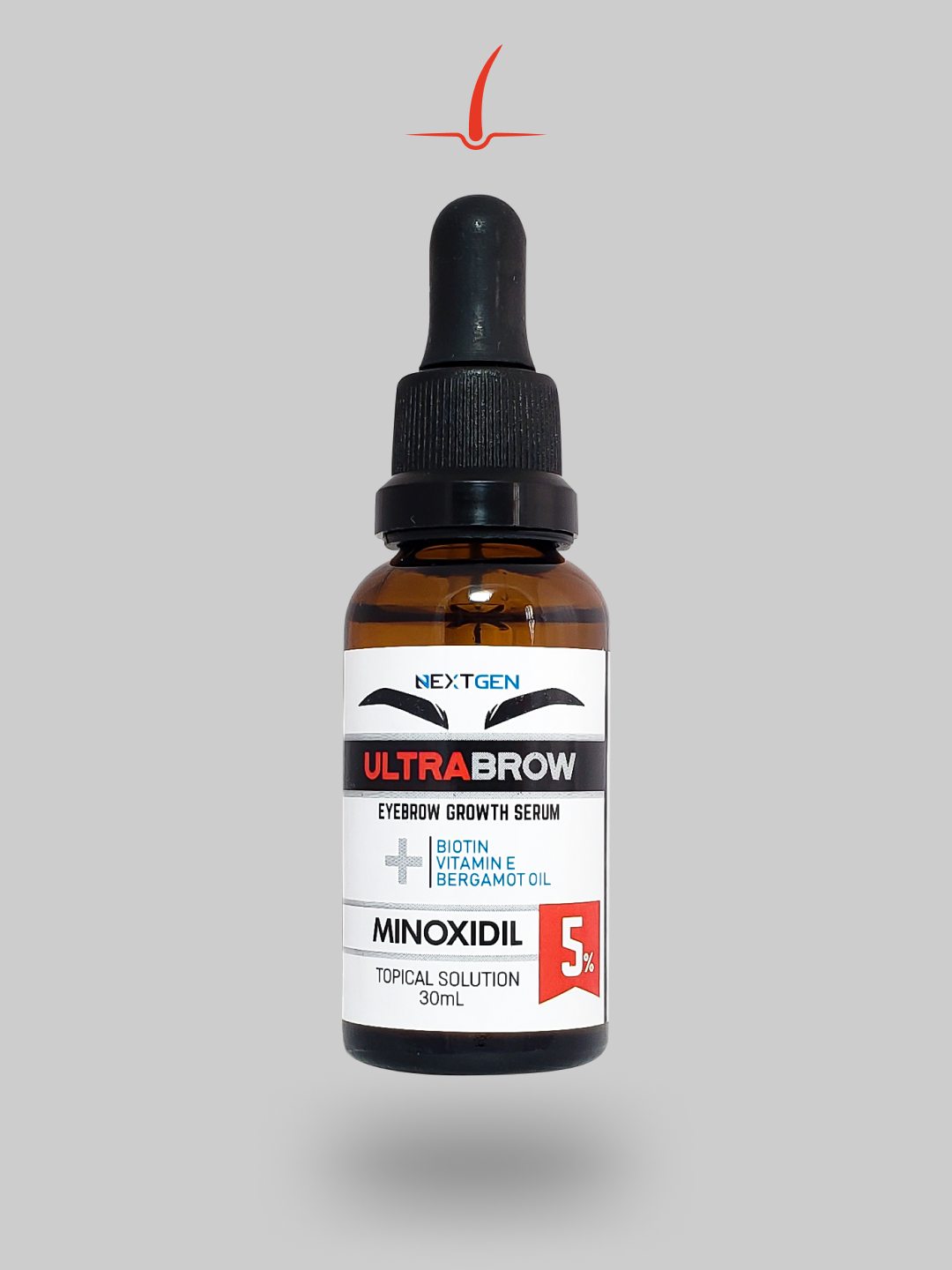 Minoxidil para Cejas NextGen Ultrabrown Serum 5%