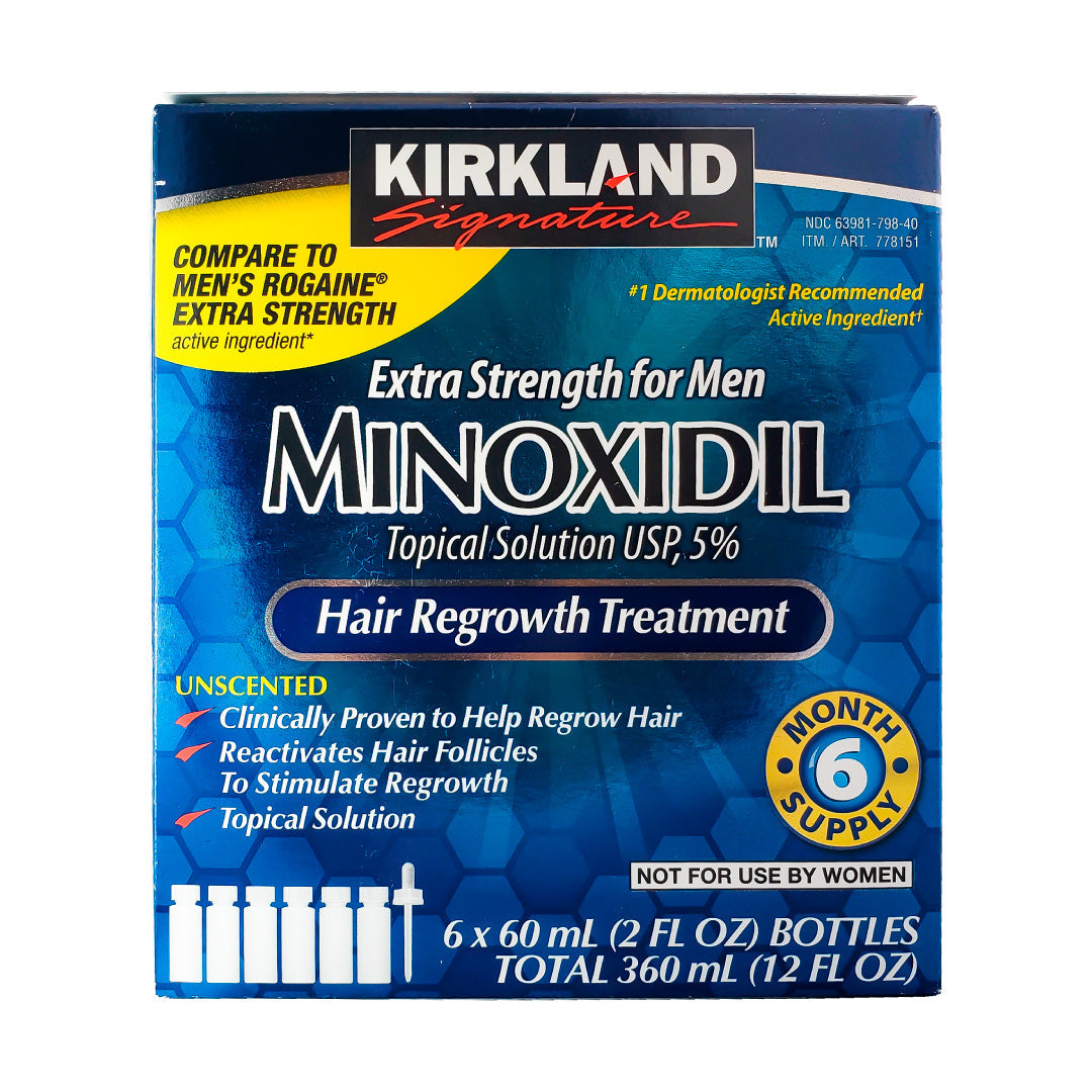 Caja de Minoxidil Kirkland 5% x 6 unidades