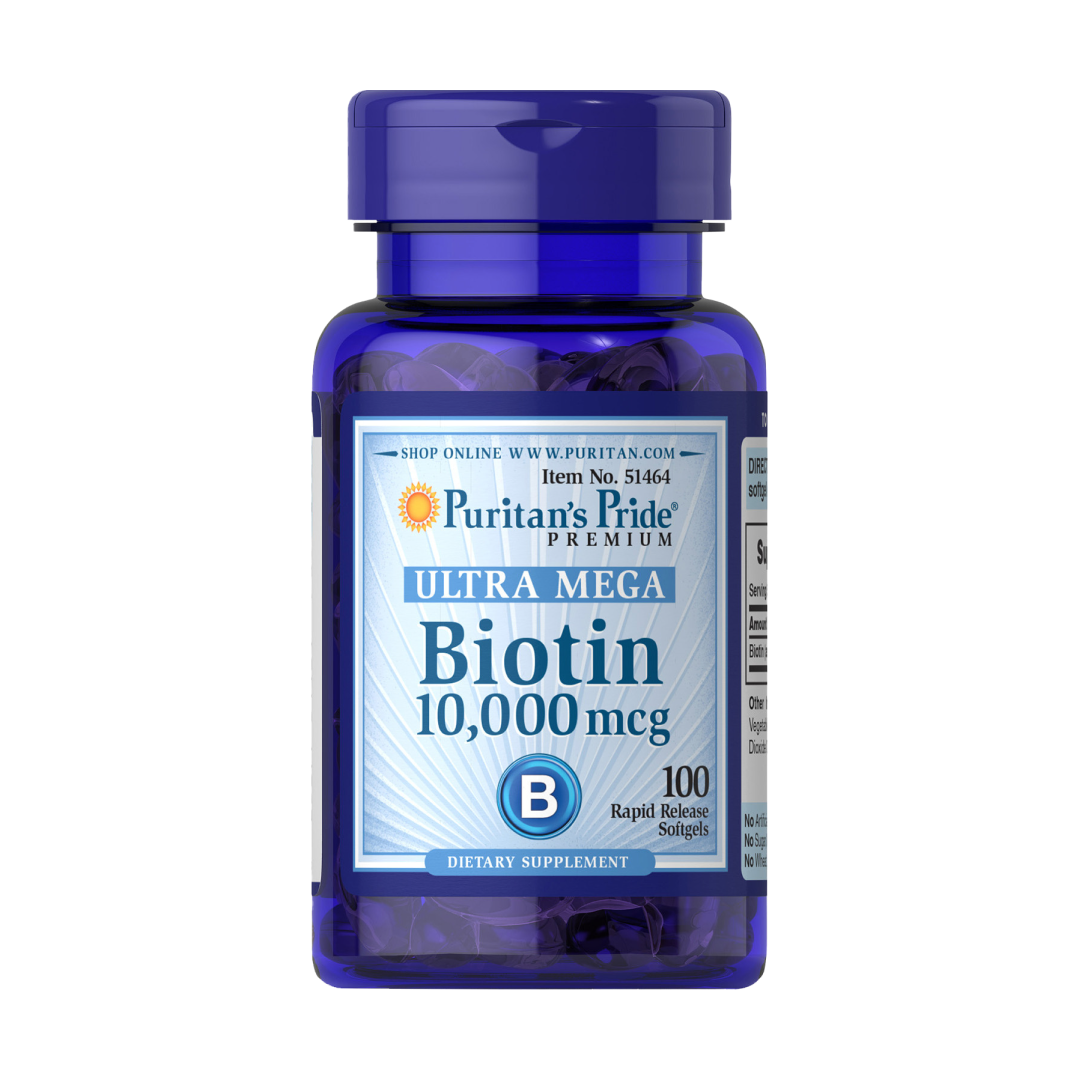 Biotina Puritan's Pride 10,000 mcg