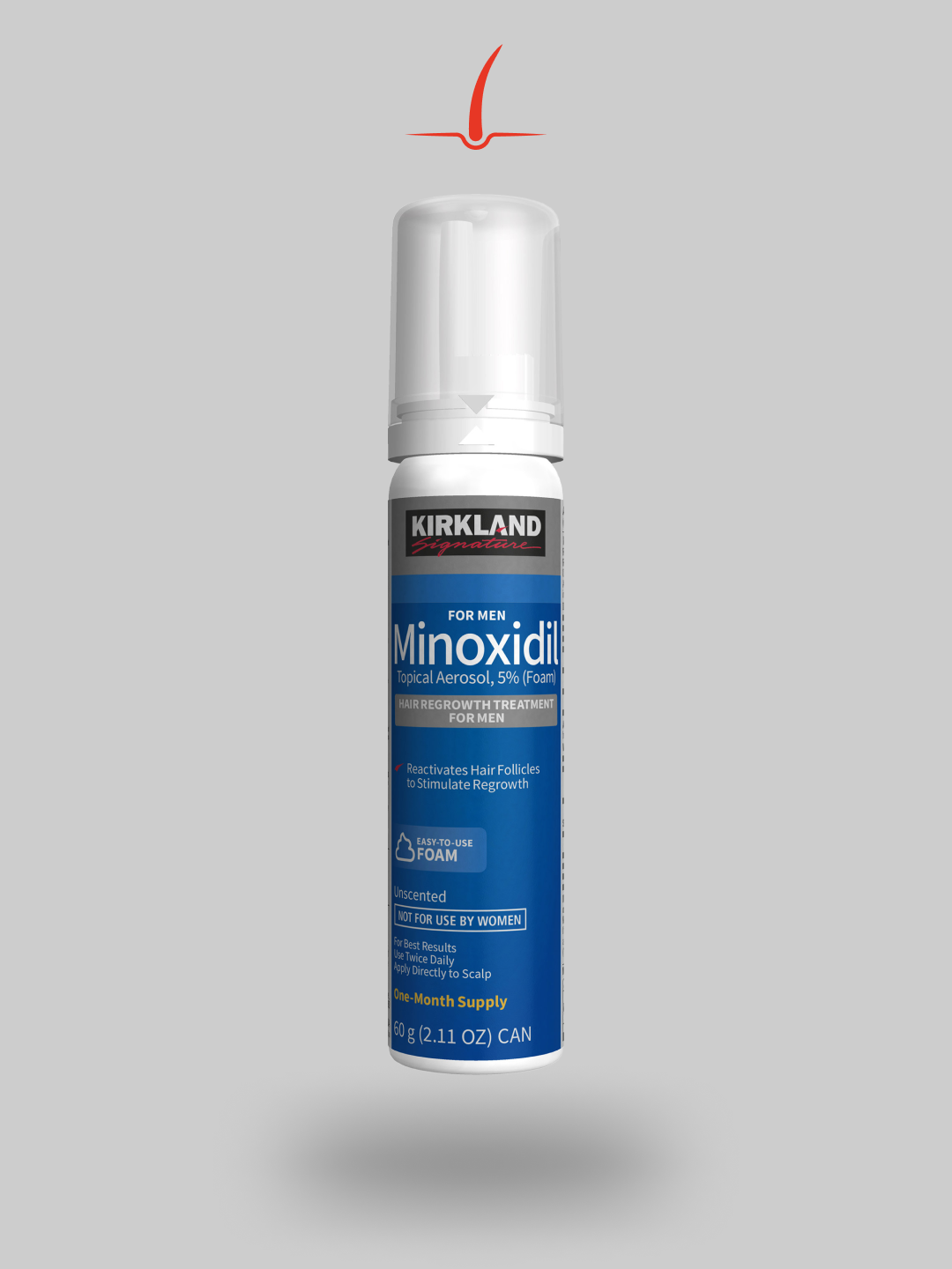 Minoxidil Kirkland Espuma