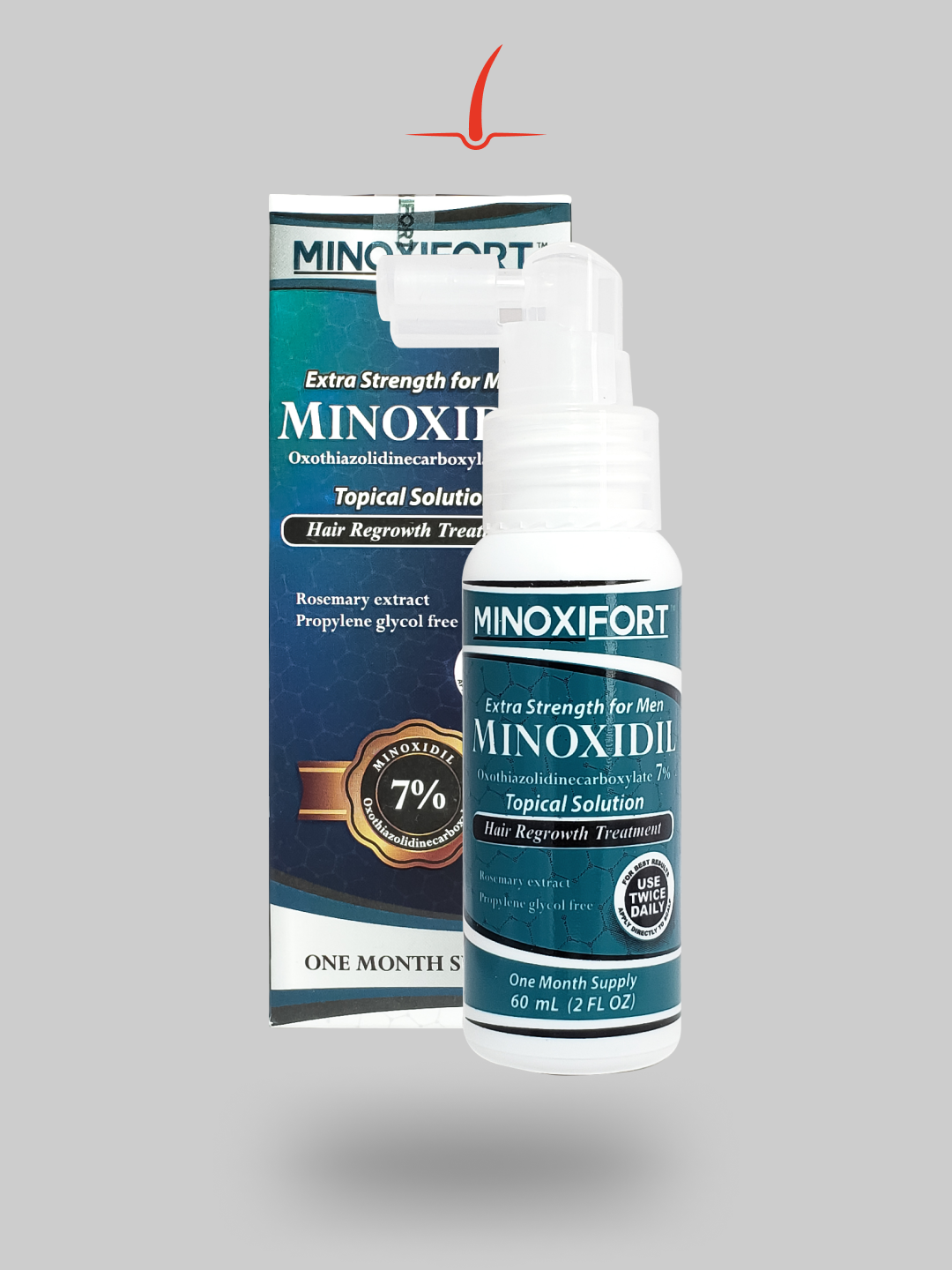 Minoxifort 7% Hombre