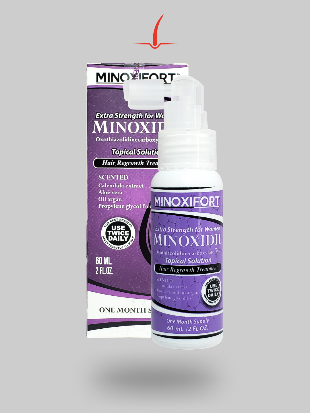 Minoxifort 7% Mujer