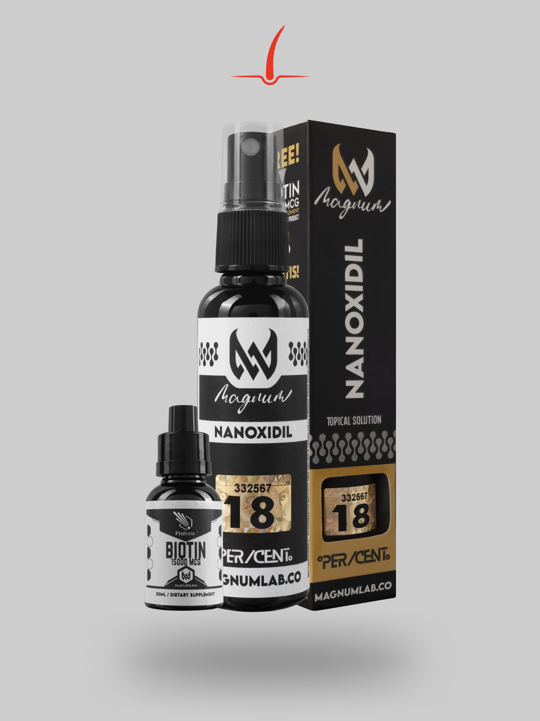 Nanoxidil Magnum 18%