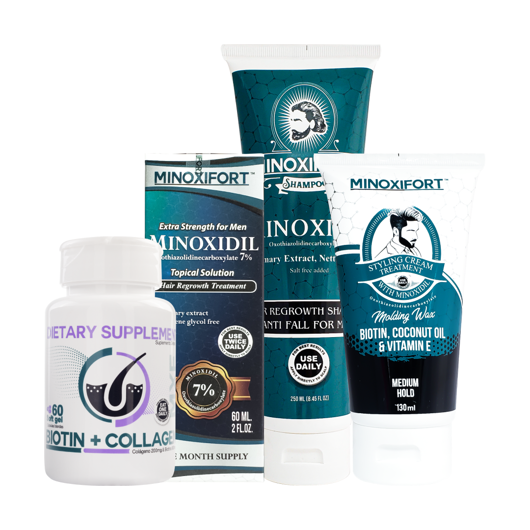 Combo - KIT Minoxifort Hombre