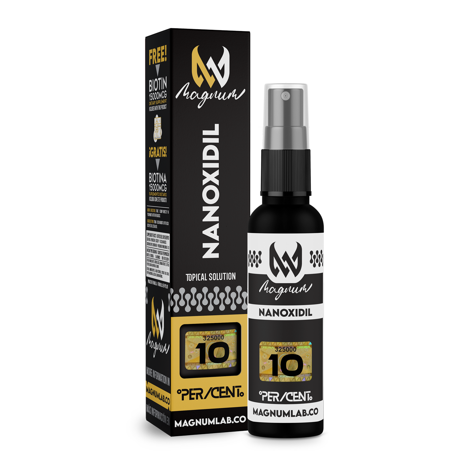 Nanoxidil Magnum 10%