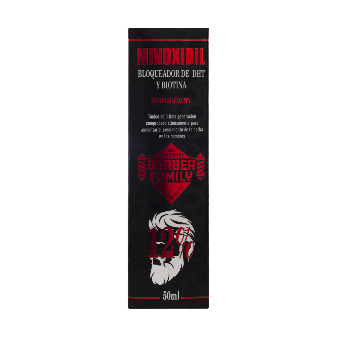 Minoxidil 12% Barber Family