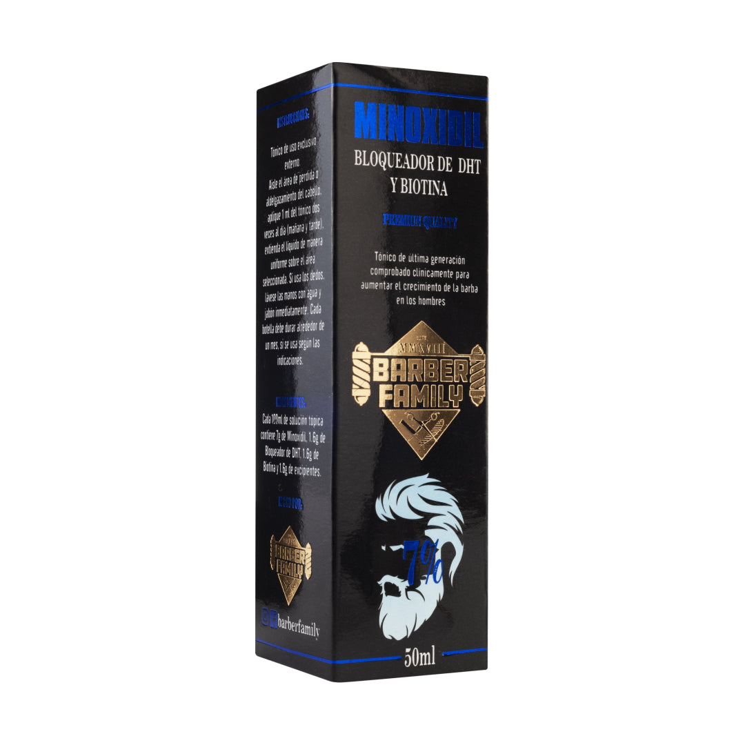 Minoxidil 7% Barber Family